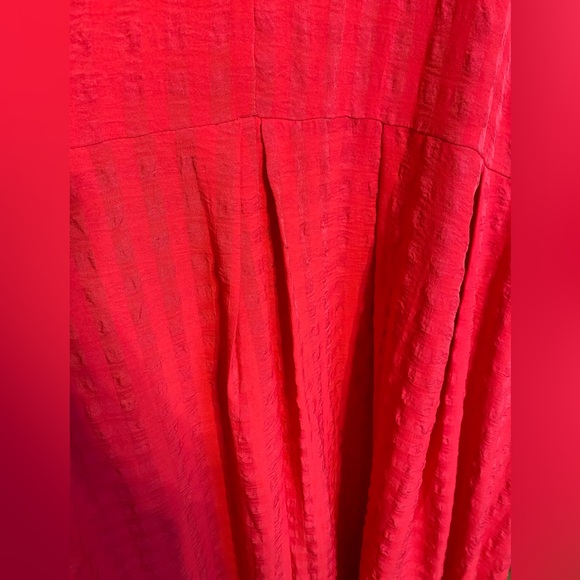 GiGiO Sleeveless Dress Fuschia Side pockets Side 1XL - Picture 8 of 8